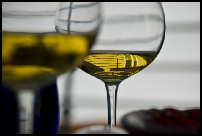 el vino y los postres
