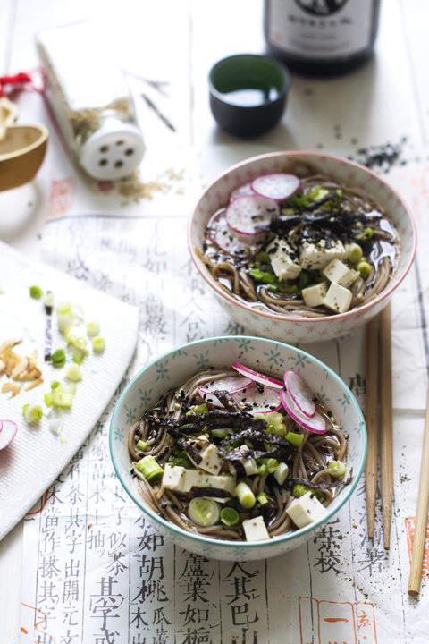 toshikoshi soba, sopa japonesa de año nuevo