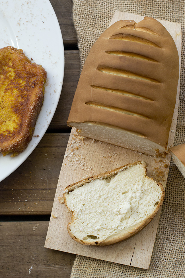 pan para torrijas, cómo se hace